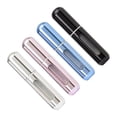 thumbnail image 2 of 4 Uds botella pulverizadora de Perfume 5ml contenedor de líquidos portátil atomizador recargable cosmético 4 colores carcasa de aluminio para viajes, 2 of 11