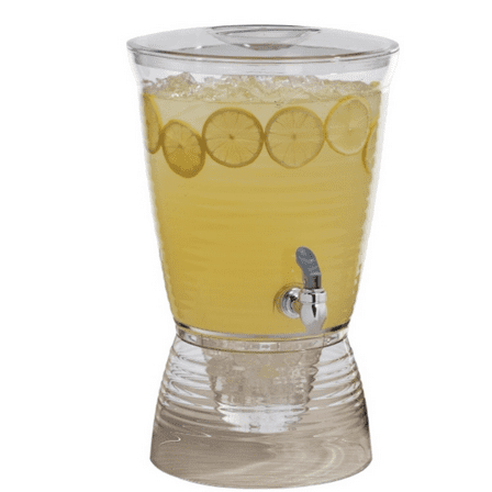 Bark Beverage Dispenser, 2.5 Gallon, Clear, (Pack of 1)