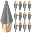 thumbnail image 4 of Shisuyan Pencil Replaceable Tips Everlasting Pencil Refills Black Graphite 25-Pcs, 4 of 8