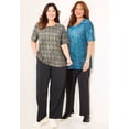 thumbnail image 5 of Catherines Women's Plus Size Suprema Ultra-Soft Scoopneck Tee, 5 of 6