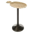 thumbnail image 2 of SAFAVIEH Luana Modern Pineapple Accent Table, Gold/Antique Gold, 2 of 8