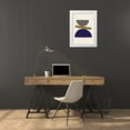 thumbnail image 3 of 1x Studio 24x32 White Modern Wood Framed Museum Art Print Titled - Organic Shapes 08, 3 of 4