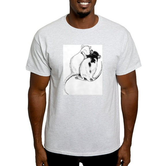 CafePress - Rat Hug T Shirt - Men's Classic Graphic T-Shirt
