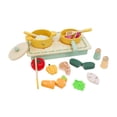 thumbnail image 4 of Plaza de Madera Cooker, Treat Play, Accesorios de Cocina, Juguetes Realistas, Educativos, Divertidos, de Comida para 3 4 5 años de Niños para Niños, 4 of 9