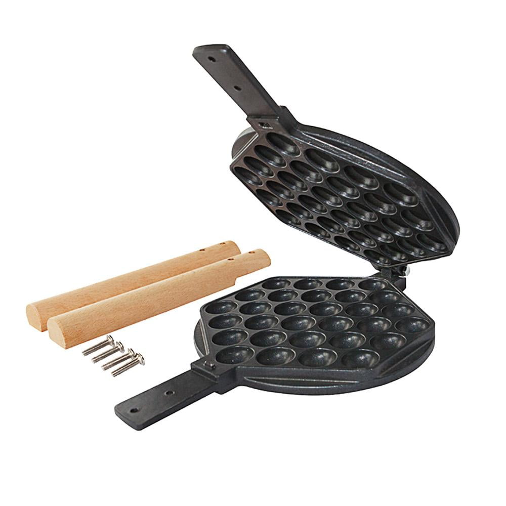 Bubble Waffle Maker | Egg Waffle Maker Mold | Replaceable 180 Degree  Rotating Waffe Iron | Nonstick
