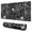 Black Halloween Spider, variant on Long Mouse Pads for Desk,Black Halloween Spider Webs Desk Mats on Top Of Desks, Desk Mouse Pad Extra Large with 3mm Non-Slip Base and Stitched Edge for Gaming,Office,Work,Home 31.5"x11.8"