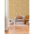 thumbnail image 2 of Galerie Wallcoverings  Spring Blossom Sakura Tree Non-woven Matte Wallpaper Roll 33 feet x 21 inches - Yellow, 2 of 5