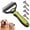 Green-L, variant on Pet Pro Tool Grooming, Dual Tooth Groom Pro for Dogs, Cat Deshedding Brush, Dog Rake Brush for Shedding, Cats Comb Undercoat Long Hair Knotter Remover, Double Teeth Coat Dual-Sided Professional Tools