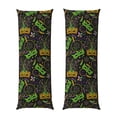 thumbnail image 1 of Balery Carnival Mardi Gras3 Funda Protectora para Almohada Corporal de Algodón Hipoalergénico con Cierre(55 x 21 pulgadas), Almohadas No Incluidas, 1 of 7