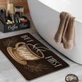 thumbnail image 6 of But First Coffee Themed Decorative Front Door Mat, Coffee Cup Welcome Doormat Indoor Outdoor Brown Non-Slip Floor Entryway Rug, Coffee Bar Cafe Home Kitchen Decoration 17x30 Inch, 6 of 6