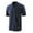 Navy, variant on Fgnfyis Men's Gothic Retro T Shirt Lace up V Neck Pocket Short Sleeve T Shirt Loose Tops Tops for Men Trendy XL