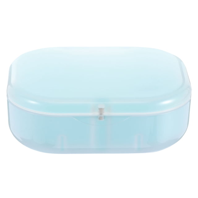 1 estuche para retenedores de encías, caja de almacenamiento de viaje, estuche para el cuidado bucal.