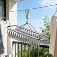 thumbnail image 4 of shyuyusa Stainless Steel Clothes Peg Set, Rust Proof Windproof Hanging Clips for Household Laundry Drying, Multifunctional Clothes Fixing and Sundry Clamping, 4 of 6