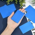 thumbnail image 3 of 10 Pcs 0.8mm Thick Metal Business Card with Hole 3.35x2.09 Aluminum Blanks Name Card Laser Engraved Business Card Metal Engraving Blanks for DIY House Office Customer DIY Gift Cards Blue, 3 of 7