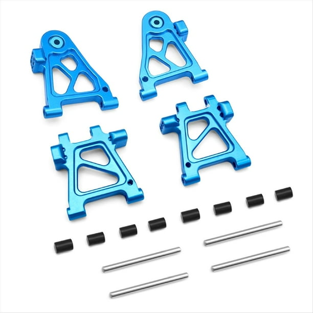 Para 1/10 TT02 Coche de Deriva RC Modificado Coches de Control Remoto Accesorios de ActualizacióN-Brazo Superior Azul
