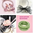 thumbnail image 4 of Minnieouse 10 piezas de bandas para el cabello, diadema elástica, tocado sólido ajustable, soporte grueso, accesorios de estilismo sin costuras Accesorio para el cabello Verde claro, 4 of 6
