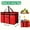 Red, variant on Commercial-Grade Insulated Food Delivery Bag - Large-Capacity PET Thermal Bag with Reinforced Handles & Secure Zipper, Keeps Food Hot/Cold for Pizza, Catering & Parties