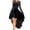 Black dresses for women, variant on Summer Saving Wycnly Women Lace Gothic Dresses Vintage Crewneck Long Sleeve Cocktail Party Skater Dress Irregular Hem Gothic Clothes for Women Hallo-ween Clothes