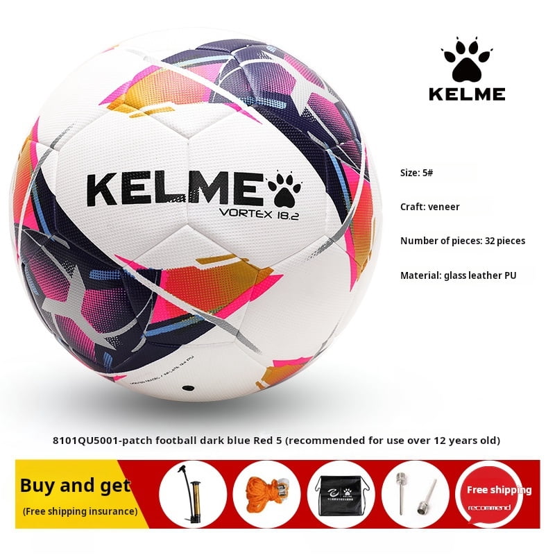 Kelme Football Competition Training Size 5 Ball Adult Student Wear Resistant Outdoor Special Ball Sticky Skin Soccer Size 4 Ball