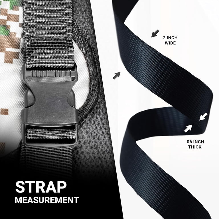 Strapworks Teal Polypropylene Webbing - 2 Inch X 50 Yards, Lightweight & Strong For DIY, Outdoor Gear, Pet Collars