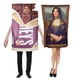 thumbnail image 3 of Monalisa cos esponja compuesta mural hot dog hamburguesa papas fritas ropa actividad rendimiento ropa mono vestir, 3 of 6