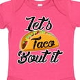 thumbnail image 4 of Inktastic Lets Taco Bout It Boys or Girls Baby Bodysuit, 4 of 5