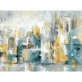 thumbnail image 2 of Nan 18x15 Gold Ornate Wood Framed with Double Matting Museum Art Print Titled - City Views I, 2 of 4