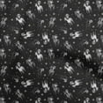 thumbnail image 1 of oneOone Silk Tabby Gray Fabric Cowboy Sewing Craft Projects Fabric Prints By Yard 42 Inch Wide-aE, 1 of 5