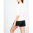 thumbnail image 3 of Playera manga 3/4 AMAD Casual para mujer Talla M, 3 of 5