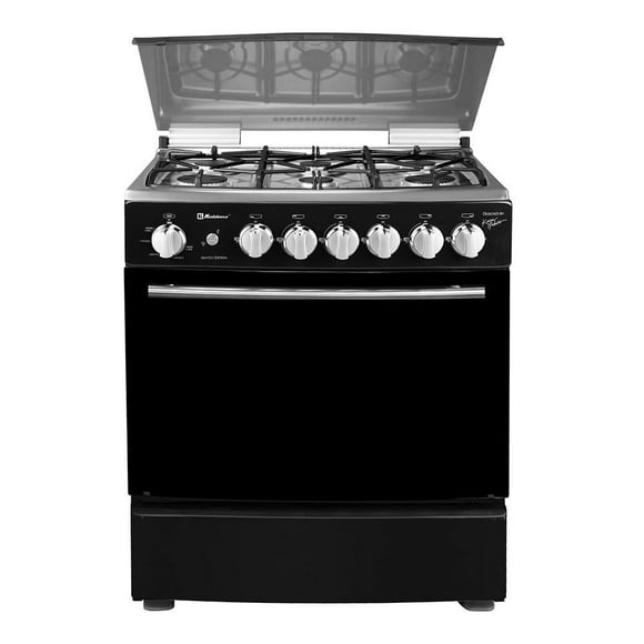 Estufa Koblenz 30 Pulgadas Negro con Capelo