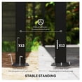 thumbnail image 5 of 10'x20' Outdoor Pergola Canopy, Metal Patio Pergola with Drainage, Cream White, 5 of 9