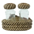 thumbnail image 4 of Rustic Western Cowboy Braided Lasso Ropes Salt And Pepper Shakers Holder Set, 4 of 8