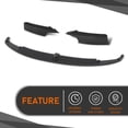 thumbnail image 6 of Sport Front Bumper Splitter Lip Fit For 2012-2018 BMW F30 3 Series Sedan M, 6 of 11