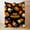 Halloween-2402, variant on Halloween Throw Blanket Skull Throw Blanket Orange Pumpkin Throw Blanket Outdoor Decorative Print Blanket for Couch Sofa Bed Soft Lightweight Fuzzy Plush Fleece Blankets and Throws 30x40