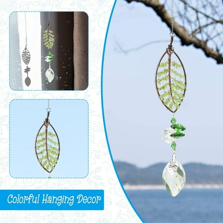 

Pendant Hanging Ornament Suncatcher Colorful Hanging Decor Ourdoor Rainbow