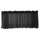 thumbnail image 3 of Juego de cortinas de gasa bordadas para ventanas, cafeterías, baños y lavandería. Cenefa-Negro-130x41cm, 3 of 8