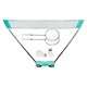 thumbnail image 4 of Juego de red de bádminton portátil con Base de almacenamiento, soporte de red de bádminton plegable, duradero para deportes, gimnasio, adultos, jardín con pelota, 4 of 7