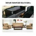 Premium Grade Vinyl Fabric Faux Leather Seat Replace Upholstery Restore