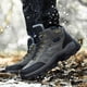 thumbnail image 2 of Zapatos acolchados de algodón para hombre, zapatos deportivos de viaje para senderismo, zapatos de senderismo de talla grande para exteriores de caña alta, zapatos cálidos de otoño e, 2 of 3