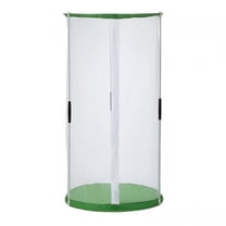 ACDANC Transparent Mesh Butterfly Habitat Cage, Cylindrical Observation Enclosure for Insects & Ornamental Plants Butterfly Enclosure