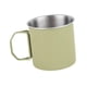 thumbnail image 5 of Taza de camping, taza de camping, portátil, de acero inoxidable 304, con asas plegables, taza de café para viajes al aire libre, mochileros, picnic Verde 250ml, 5 of 8