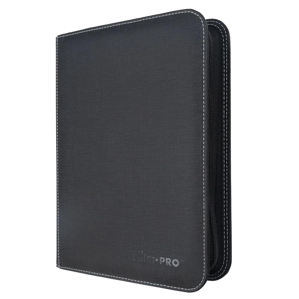 Ultra Pro Vivid Deluxe 9-Pocket Zippered PRO-Binder - Blue New