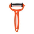 thumbnail image 2 of Clearance Peeler under $7 Peeler Stainless Cutter Slicer For Carrot Potato Melon Gadget Vegetable Fruit Peeler Double Multi Functional Vegetable Cutter And Fruit Slicer Fo, 2 of 6
