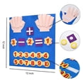 thumbnail image 3 of Felt Board Finger Numbers Counting Toy Numbers Felt Board For Kids Teaching Aids Kindergarten Early Education Toys, 3 of 8