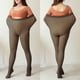 thumbnail image 3 of Talla grande Pantimedias Térmicas Forradas Gruesas Translúcidas De Lana Polainas Cálidas De Invierno Super Elástico Delgadopangjing, 3 of 4