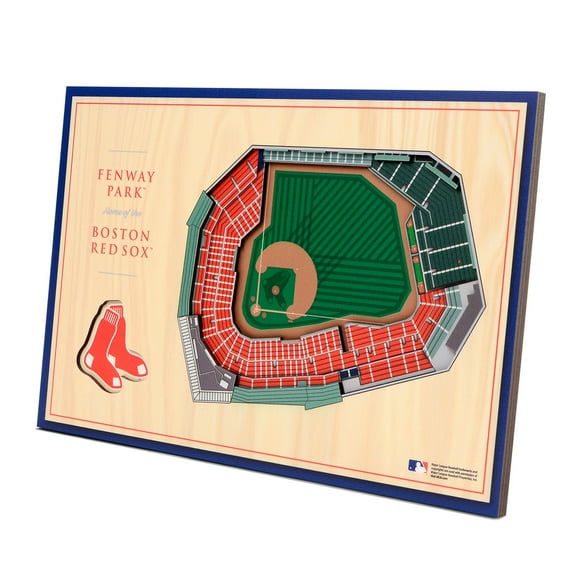 Boston Red Sox Fenway Park 3D Wooden Desktop Stadi