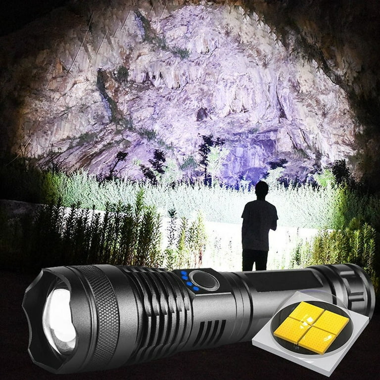XHP50 Fishing Flashlight Outdoor Camping Portable LED Torch