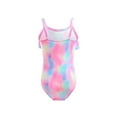 thumbnail image 5 of Hiijoy Toddler Girls Tie Dye Ruffle One-Piece Swimsuit Upf 50+ Bathing Suit, Sizes 3-10, 5 of 8