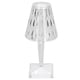thumbnail image 5 of Lámpara de cabecera, lámpara de cristal Lámpara de mesa de cristal de luz fuerte Lámpara de mesa LED Características mejoradas, 5 of 9