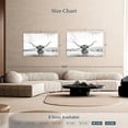 thumbnail image 4 of Elephant Stock Longhorn Texas Bw Wall Art - Horizontal Canvas Wall Art - Living Room Wall Decor - Animal Canvas - Black And Gray Decor By Sisi And Seb - 51" x 34", 4 of 8